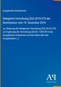 Europäische Kommission, Verordnung (EU) 2019/379, 19. Dezember 2018; blaues Cover, Logo unten rechts.