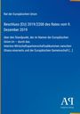 Beschluss (EU) 2019/2208 des Rates vom 9. Dezember 2019; blaues Design mit „Antiphon Verlag“-Logo unten rechts.