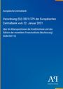 Titel: Verordnung (EU) 2021/379 über Bilanzpositionen. Blauer Hintergrund, Antiphon Verlag-Logo.