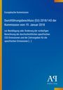 Textauszug: "Europäische Kommission, Durchführungsbeschluss (EU) 2018/143 vom 19. Januar 2018." Blauer Hintergrund.
