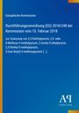 Durchführungsverordnung (EU) 2018/248, chemische Substanzen, Europäische Kommission, blaues Design mit Logos.