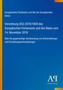 Verordnung (EU) 2018/1805 über Anerkennung von Sicherstellungsentscheidungen. Blaues Design mit gelben Randstreifen.
