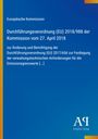 Durchführungsverordnung (EU) 2018/988, Änderung 2017/656, zur Bestimmung von Emissionswerten. Übereinanderliegende Farben.