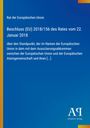 Oben steht "Rat der Europäischen Union", darunter ein Beschluss-Titel. Rechts unten antiphon Verlag Logo. Blaues Design.