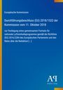 Text zum EU-Durchführungsbeschluss von 2018, blauer Hintergrund, gelber Rand, Antiphon Verlag-Logo.