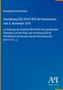 Europäische Kommission, Verordnung (EU) 2018/1832 vom 5. November 2018, Änderung von Richtlinien und Verordnungen.