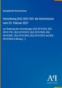 "Verordnung (EU) 2021/341, Änderung von Verordnungen. Blau, schlichtes Design mit EU-Thema und Antiphon Verlag Logo."