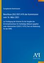 Text über Beschluss (EU) 2021/476 der Kommission vom 16. März 2021 zur Vergabe des EU-Umweltzeichens. Logo unten rechts.