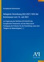 Europäische Kommission, Verordnung (EU) 2021/1833, 14. Juli 2021, zur Ergänzung der Richtlinie 2014/65/EU. Blaues Cover.