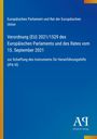 Verordnung (EU) 2021/1529 zur Schaffung des Instruments für Heranführungshilfe (IPA III). Blaues Design. Logo unten.