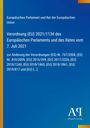 Europäische Verordnung beschrieben. Blaues Design, links gelber Streifen. Unten rechts Logo "Antiphon Verlag".