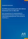 EU-Kommission, Verordnung 2021/808 von 22. März 2021 über Analysemethoden für Rückstände in Nutztieren. Logo: Antiphon Verlag.