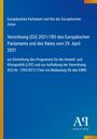Text über die EU-Verordnung 2021/783; blaues Design, links oben kleiner Text, unten Logo „Antiphon Verlag“.