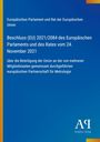 Text: Beschluss (EU) 2021/2084, Beteiligung an europäischer Metrologiepartnerschaft. Farbiges Logo unten rechts.