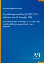 Titel: "Durchführungsverordnung (EU) 2021/1959". Blaues Cover mit gelbem Streifen links und dem Antiphon Verlag Logo.