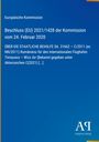 Europäische Kommission: Beschluss zu Beihilfe für Flughafen Timișoara, Wizz Air 2020; blaues Hintergrunddesign.