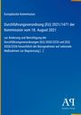Durchführungsverordnung (EU) 2021/1471, Änderung von Verordnungen (EU) 2020/2235, 2020/2236. Europäische Kommission.