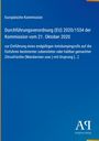 Europäische Kommission Verordnung zur Einführung eines Antidumpingzolls auf Zitrusfrüchte. Blaues Dokument mit Logo.