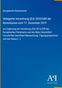 Europäische Kommission, Verordnung (EU) 2020/689, ergänzt Verordnung (EU) 2016/429, Antiphon Verlag, blaues Hintergrund.