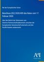Oben der Text: "Rat der Europäischen Union". Darunter Details zum EU-Beschluss, blaues Design mit Verlagssymbol.