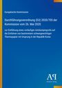 Europäische Kommission: Verordnung zur Einführung eines Antidumpingzolls auf Thermopapier aus Republik Korea. Blaues Layout.