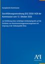 Europäische Kommission, Verordnung (EU) 2020/1428 vom 12. Oktober 2020, Antidumpingzoll auf Aluminium aus China. Logo unten rechts.