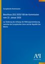 Europäische Kommission, Beschluss (EU) 2020/108 vom 23. Januar 2020. Blaues Design mit Antiphon Verlag-Logo.