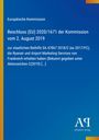 Text über EU-Beschluss zu staatlicher Beihilfe 2019. Blauer Hintergrund mit gelbem Rand links. Antiphon Verlag-Logo rechts.