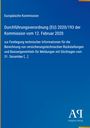 Durchführungsverordnung (EU) 2020/193, techn. Informationen für Versicherungsrückstellungen. Blau, Verlag-Logo unten rechts.