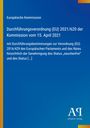 Europäische Kommission, Durchführungsverordnung (EU) 2021/620, 15. April 2021, Antiphon Verlag. Blaues Design.