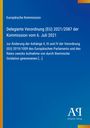 Text: Delegierte Verordnung (EU) 2021/2087 der Kommission vom 6. Juli 2021. Logo unten rechts: Antiphon Verlag.