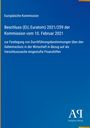 Text: "Europäische Kommission Beschluss (EU, Euratom) 2021/259 der Kommission vom 10. Februar 2021 zur Festlegung von..." Unten Logo "Antiphon Verlag". Blauer Hintergrund.