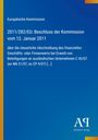 "2011/282/EU: Beschluss der Kommission vom 12. Januar 2011" steht in weißer Schrift auf blauem Hintergrund. Logo unten.