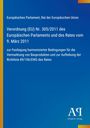 Verordnung (EU) Nr. 305/2011 zur Festlegung harmonisierter Bedingungen. Blaues Design mit gelbem Streifen links.