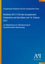 Europäisches Parlament: Richtlinie 2011/7/EU zur Bekämpfung von Zahlungsverzug. Blaues Cover, Antiphon Verlag-Logo.