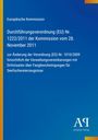 Europäische Kommission, Durchführungsverordnung (EU) Nr. 1222/2011, blau mit Logo von Antiphon Verlag.