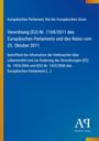 Text: Verordnung (EU) Nr. 1169/2011 zur Verbraucherinformation zu Lebensmitteln. Blaues Design, gelber Rand. Logo unten.