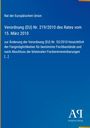 Verordnung (EU) Nr. 219/2010, Änderung der Fangmöglichkeiten. Blaues Design mit Verlagslogo unten.