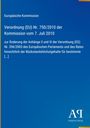 Text zur Verordnung (EU) der Kommission und ein Logo des Antiphon Verlags auf blauem Hintergrund.