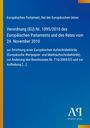 Verordnung (EU) Nr. 1095/2010 des Europäischen Parlaments und des Rates; blaues Design, Antiphon Verlag-Logo.