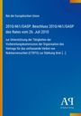 Blauer Hintergrund, Texte: "Rat der Europäischen Union", "2010/461/GASP", "Antiphon Verlag". Links gelber Streifen.