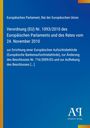 Verordnung (EU) Nr. 1093/2010 zur Errichtung der Europäischen Bankenaufsichtsbehörde. Blaues Design mit Logo.