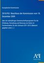 Europäische Kommission, Beschluss vom 18. Dezember 2009 zur Datennutzung im Fischereisektor 2011-2013. Antiphon Verlag Logo.