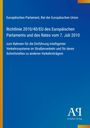 Text über Richtlinie 2010/40/EU des Europäischen Parlaments, blaues Design, Logo des Antiphon Verlags unten rechts.