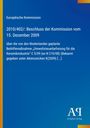 Text: "2010/402/: Beschluss der Kommission vom 15. Dezember 2009..." Logo unten rechts, blauer Hintergrund.