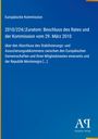 Europäische Kommission: Beschluss 2010/224/Euratom zum Stabilisierungsabkommen mit Montenegro. Blauer Hintergrund.