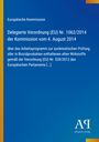 Text über eine EU-Verordnung zu Biozidprodukten; blauer Hintergrund, gelbe Linie links, Logo unten rechts.