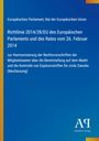 Richtlinie 2014/28/EU zur Harmonisierung der Rechtsvorschriften über Explosivstoffkontrolle, blauer Hintergrund.