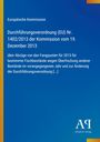 Text: EU-Verordnung zu Fangquoten-Abzügen 2013. Hintergrund: Blau mit gelbem Rand, "Antiphon Verlag" unten.