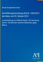Durchführungsverordnung (EU) Nr. 1054/2013, Rat der Europäischen Union, blaues Design mit gelben Akzenten.